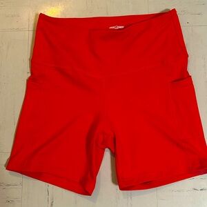 Women’s size Large Feed me fight me shorts